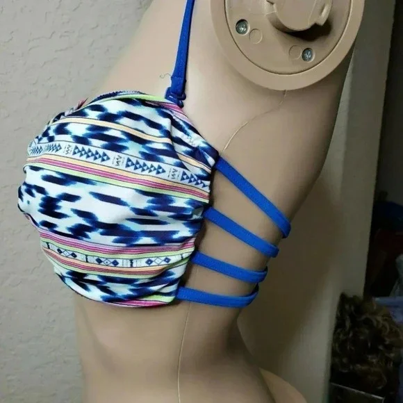 PINK BY VICTORIA'S SECRET STRAPPY BIKINI TOP - Picture 5 of 8